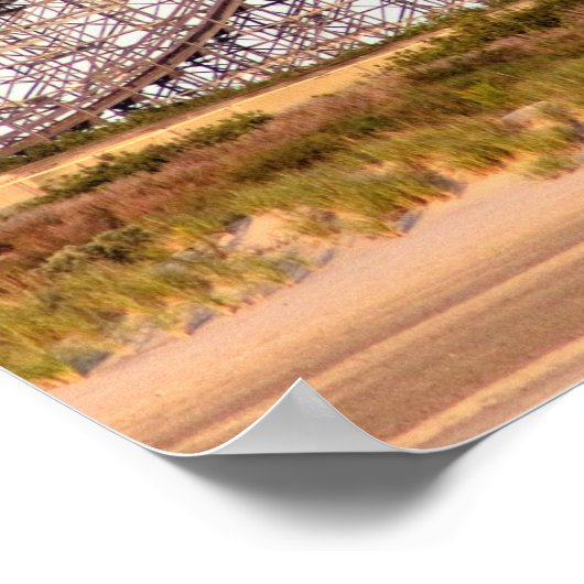 Rollercoaster Poster (Ecke)
