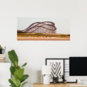 Rollercoaster Poster (Heimbüro)