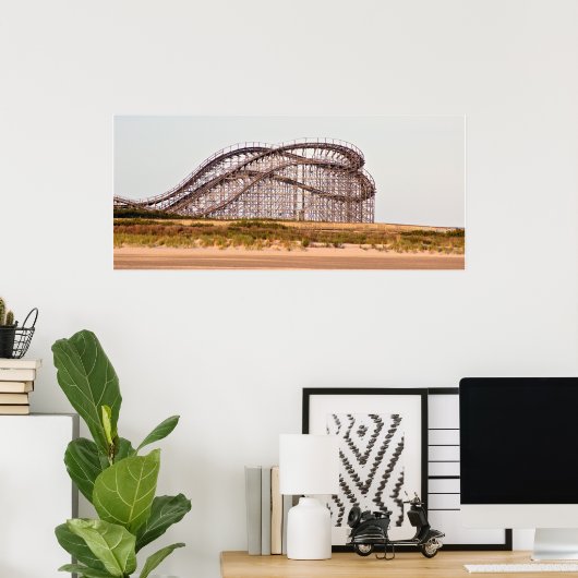 Rollercoaster Poster (Heimbüro)