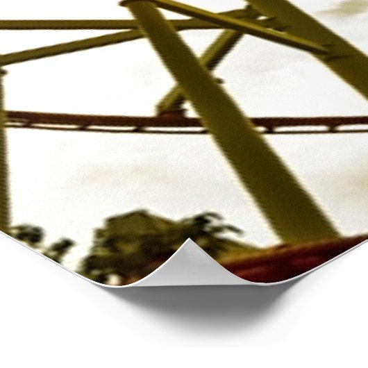 Rollercoaster Poster (Ecke)
