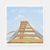 Rollercoaster Serviette (Vorderseite)