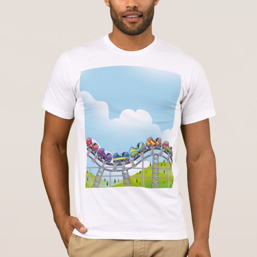 Rollercoaster T-Shirt (Vorderseite)