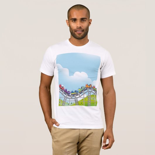 Rollercoaster T-Shirt (Vorne ganz)