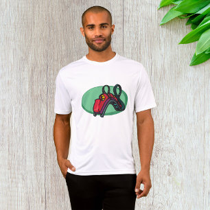 Rollercoaster Thema Park Ride Mens aktiv T-Shirt