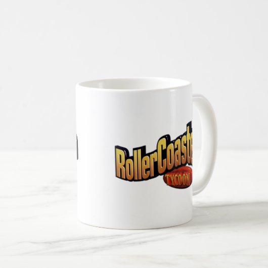 RollerCoaster Tycoon  Kaffeetasse (VorderseiteRechts)