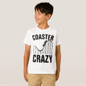 ROLLERCOASTER UNTERSETZER CRAZY T - Shirt (Vorne ganz)