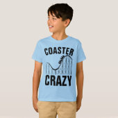 ROLLERCOASTER UNTERSETZER CRAZY T - Shirt (Vorne ganz)