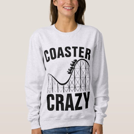 ROLLERCOASTER UNTERSETZER CRAZY T - Shirt (Vorderseite)