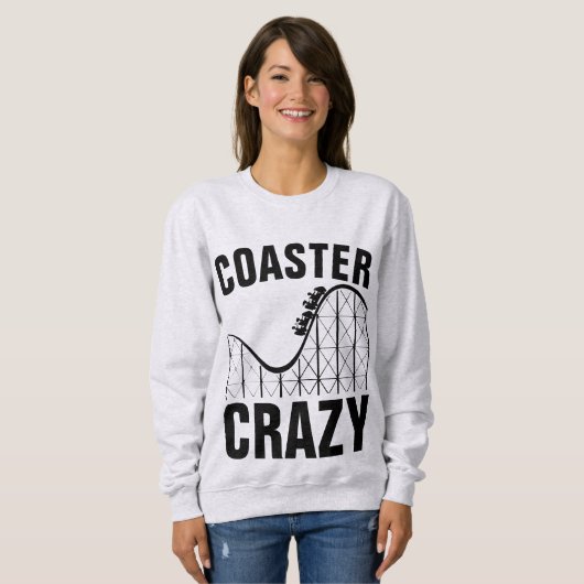 ROLLERCOASTER UNTERSETZER CRAZY T - Shirt (Vorne ganz)