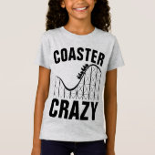 ROLLERCOASTER UNTERSETZER CRAZY T - Shirt (Vorderseite)