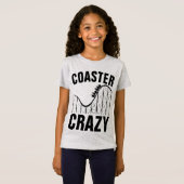 ROLLERCOASTER UNTERSETZER CRAZY T - Shirt (Vorne ganz)