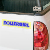 rollergirl autoaufkleber (Auf Lkw)