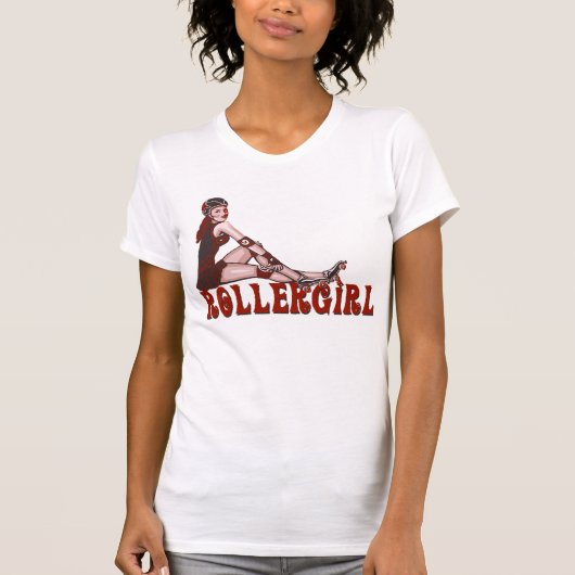 Rollergirl Störsendert-stück T-Shirt (Vorderseite)