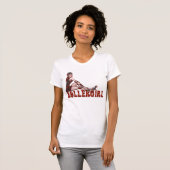 Rollergirl Störsendert-stück T-Shirt (Vorne ganz)