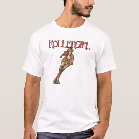 Rollergirl Störsendert-stück T-Shirt (Vorderseite)