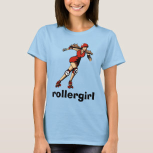 Rollergirl T-Stück T-Shirt
