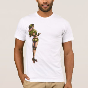 Rollergirl T-Stück T-Shirt