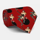 Rollergirls Krawatte (Gerollt)