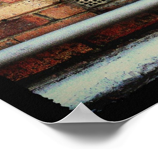 Rollergrl Poster (Ecke)