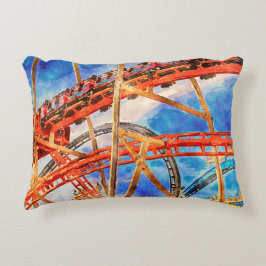 Rollerkissen Untersetzer Dekokissen