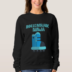 Rollermesser für Armschütze Rollerblades für Erwac Sweatshirt