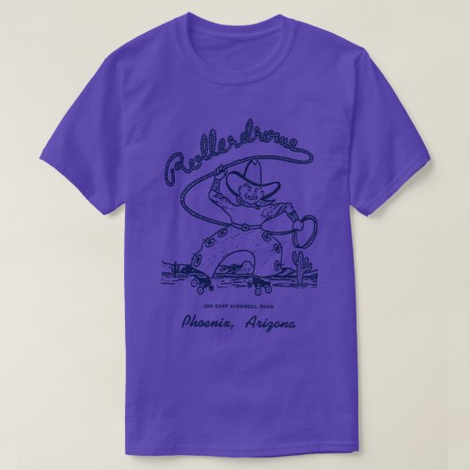 Rollerphoenix Arizona Vintag Roller Rink T-Shirt (Design vorne)