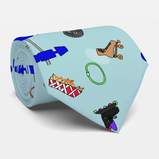 Rollerrosa-Krawatte Krawatte (Gerollt)