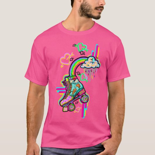 Rollerskate Aquarium T-Shirt (Vorderseite)