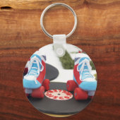 Rollerskate Cake Schlüsselanhänger (Vorderseite)