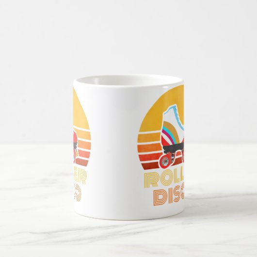 Rollerskate Skating Roller Disco Kaffeetasse (Mittel)
