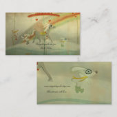 Rollerskate, sonniges Eis, alte Vintage Visitenkar Visitenkarte (Vorne/Hinten)