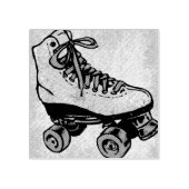 Rollerskates achtzig gummistempel (Prägung)