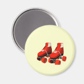 Rollerskates Magnet (Vorderseite/Rückseite)