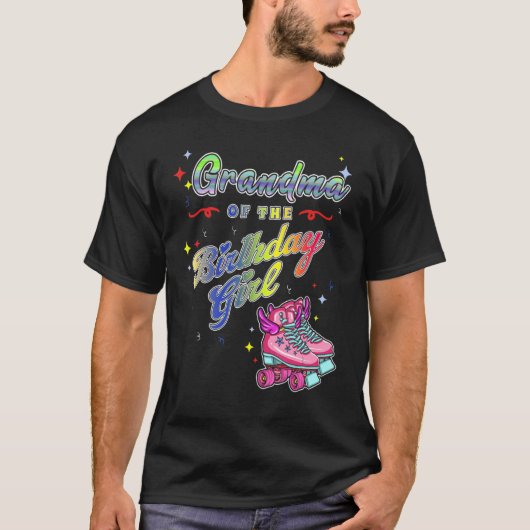 Rollerskating Inline Skates Vintage Outfit Roller T-Shirt (Vorderseite)