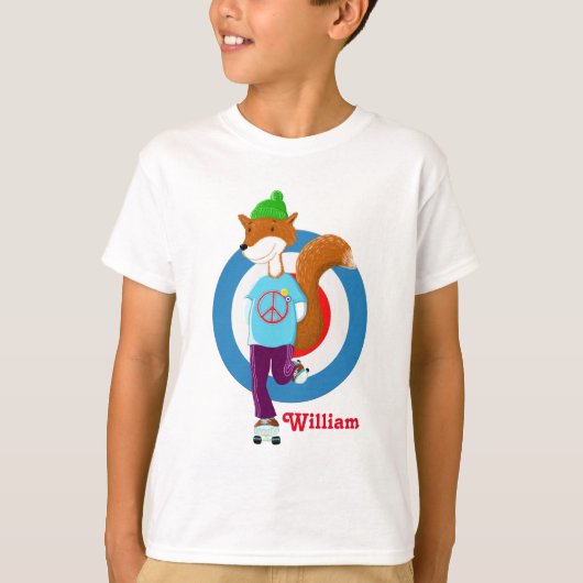 RollerskatingFox T-Shirt (Vorderseite)