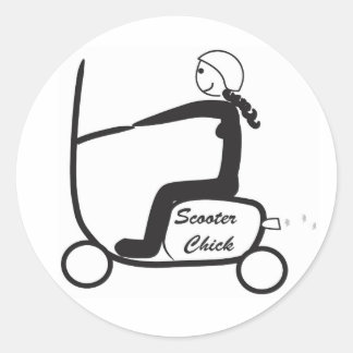 Rollersticker Runder Aufkleber