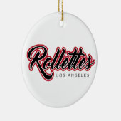 Rollettes-Ornament Keramik Ornament (Rechts)