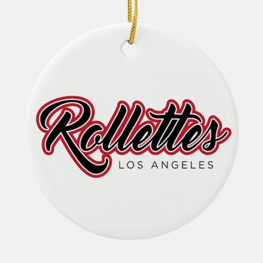 Rollettes-Ornament Keramik Ornament (Vorne)