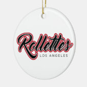 Rollettes-Ornament Keramik Ornament (Links)