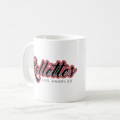 Rollettes schwarzes Logo der Tasse (Vorderseite Links)