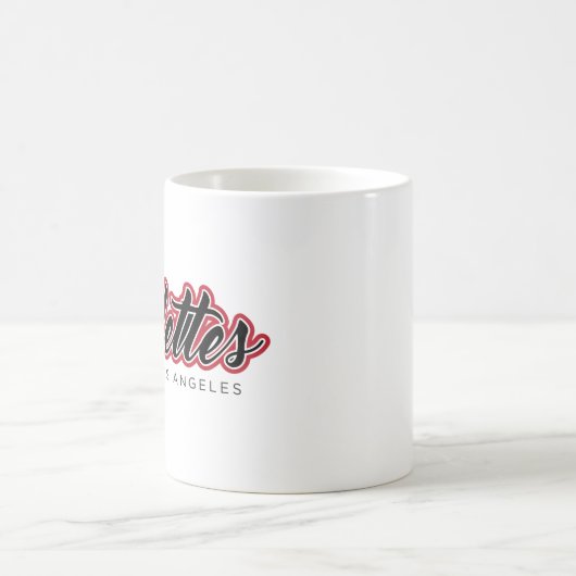 Rollettes schwarzes Logo der Tasse (Mittel)