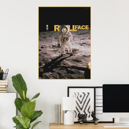 Rollface Sushi Co. v3 Poster (Heimbüro)