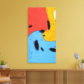 Rollfarben Leinwanddruck (Insitu (Wohnzimmer))