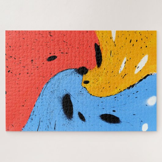 Rollfarben Puzzle (Horizontal)