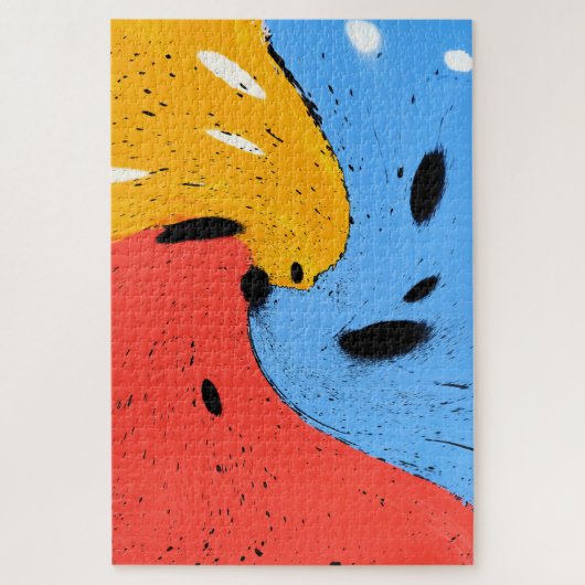 Rollfarben Puzzle (Vertikal)