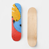 Rollfarben Skateboard (Vorderseite)
