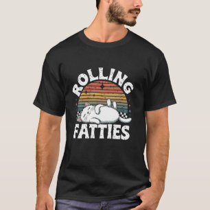 Rollfatties Cat Lover Funny Cat Kitten T-Shirt