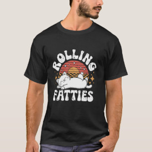 Rollfatties Cat Lover Funny Cat Kitten T-Shirt