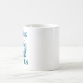 Rollfatties Funny Fat Cat Meme Kitten Spaß Kaffeetasse (Mittel)