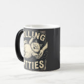 Rollfatties Whimsical Cat Verwandlungstasse (Vorderseite Links)